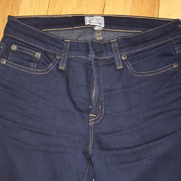 J crew toothpick dark denim jean size 27 - Picture 3 of 4